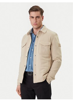 Tommy Hilfiger Kurtka przejściowa Mix Media MW0MW42486 Beżowy Regular Fit ze sklepu MODIVO w kategorii Kurtki męskie - zdjęcie 189099111