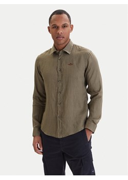 Aeronautica Militare Koszula 261CA1321UCT03089 Zielony Regular Fit ze sklepu MODIVO w kategorii Koszule męskie - zdjęcie 189099123