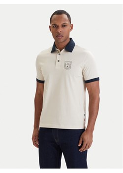 Aeronautica Militare Polo 261PO1917UJ00682 Beżowy Regular Fit ze sklepu MODIVO w kategorii T-shirty męskie - zdjęcie 189099133