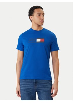 Tommy Hilfiger T-Shirt Brand Love Box MW0MW42366 Niebieski Regular Fit ze sklepu MODIVO w kategorii T-shirty męskie - zdjęcie 189099153