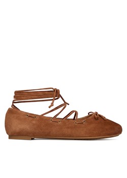 MICHAEL Michael Kors Baleriny Shae Flex 40S6SHFP1S Brązowy ze sklepu MODIVO w kategorii Balerinki - zdjęcie 189099162