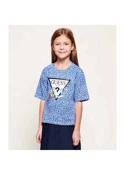 Guess T-shirt | Regular Fit ze sklepu Gomez Fashion Store w kategorii Bluzki dziewczęce - zdjęcie 189100074