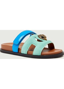 Kurt Geiger Klapki EAGLE | zamsz ze sklepu Gomez Fashion Store w kategorii Klapki damskie - zdjęcie 189100160