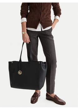 Torebka Beverly Hills Polo Club CEO-BHPC-S-005-07 Czarny ze sklepu eobuwie.pl w kategorii Torby Shopper bag - zdjęcie 189101502