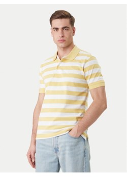 Guess Jeans Polo M6GP00 KCOT1 Żółty Regular Fit ze sklepu MODIVO w kategorii T-shirty męskie - zdjęcie 189101773