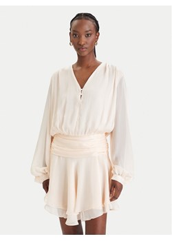 Guess Sukienka koktajlowa W6GK46 W1931 Pomarańczowy Regular Fit ze sklepu MODIVO w kategorii Sukienki - zdjęcie 189101790