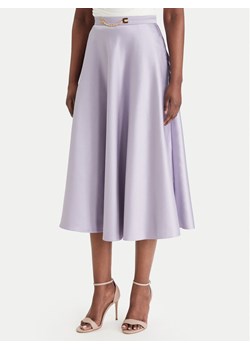 Elisabetta Franchi Spódnica midi GO-156-61E2-V320 Fioletowy Regular Fit ze sklepu MODIVO w kategorii Spódnice - zdjęcie 189101803