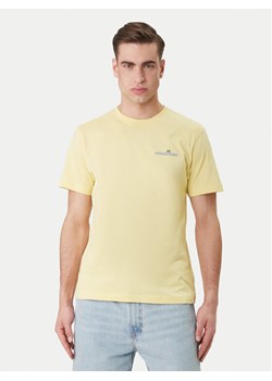 Guess Jeans T-Shirt M6GIC0 K8HM0 Żółty Regular Fit ze sklepu MODIVO w kategorii T-shirty męskie - zdjęcie 189101804