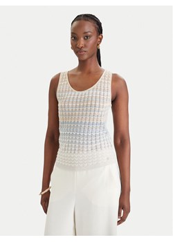 Guess Sweter W6GR08 Z0589 Beżowy Regular Fit ze sklepu MODIVO w kategorii Swetry damskie - zdjęcie 189101812