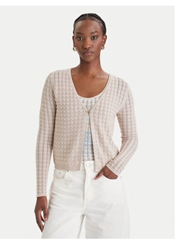 Guess Kardigan W6GR07 Z0588 Beżowy Regular Fit ze sklepu MODIVO w kategorii Swetry damskie - zdjęcie 189101841