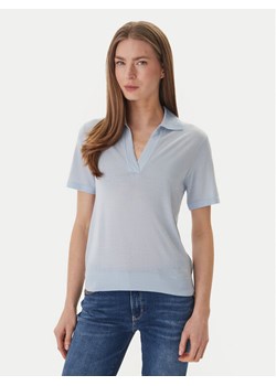 Guess Sweter W6GR03 Z0583 Błękitny Regular Fit ze sklepu MODIVO w kategorii Swetry damskie - zdjęcie 189101880