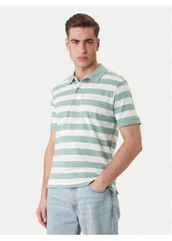 Guess Jeans Polo M6GP00 KCOT1 Zielony Regular Fit ze sklepu MODIVO w kategorii T-shirty męskie - zdjęcie 189101882