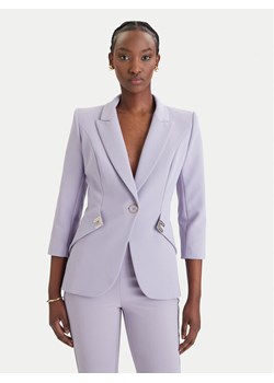 Elisabetta Franchi Marynarka GI-215-61E2-V590 Fioletowy Regular Fit ze sklepu MODIVO w kategorii Marynarki damskie - zdjęcie 189101884