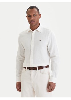 Tommy Jeans Koszula DM0DM22761 Écru Regular Fit ze sklepu MODIVO w kategorii Koszule męskie - zdjęcie 189101903