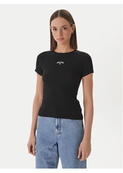 Guess Jeans T-Shirt W6GPZ3 KA0H1 Czarny Slim Fit ze sklepu MODIVO w kategorii Bluzki damskie - zdjęcie 189101931