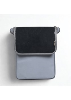 popielata torebka damska  skórzana listonoszka na ramię Master ze sklepu Słoń Torbalski w kategorii Listonoszki - zdjęcie 189102824