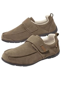 Skórzane mokasyny z rzepami La Confortaise ze sklepu Atlas For Men w kategorii Mokasyny męskie - zdjęcie 189103123