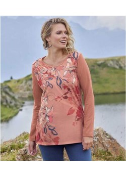 Lejąca bluzka z kwiatowym nadrukiem ze sklepu Atlas For Men w kategorii Bluzki damskie - zdjęcie 189103164