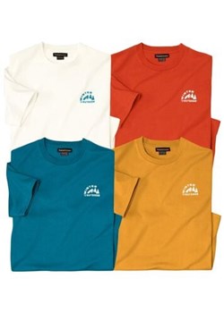 Zestaw 4 koszulek Outdoor ze sklepu Atlas For Men w kategorii T-shirty męskie - zdjęcie 189103344