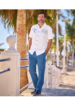 Luźne jeansy bojówki ze sklepu Atlas For Men w kategorii Jeansy męskie - zdjęcie 189103354