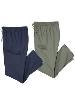 Zestaw 2 par luźnych spodni bojówek ze sklepu Atlas For Men w kategorii Spodnie męskie - zdjęcie 189103371