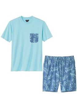 Piżama z szortami z nadrukiem Palm ze sklepu Atlas For Men w kategorii Piżamy męskie - zdjęcie 189103461