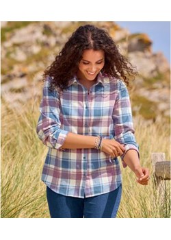 Flanelowa koszula w kratę ze sklepu Atlas For Men w kategorii Koszule damskie - zdjęcie 189103572