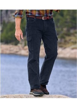Luźne spodnie-bojówki sztruksowe ze stretchem ze sklepu Atlas For Men w kategorii Spodnie męskie - zdjęcie 189103630