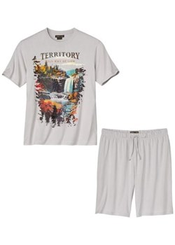 Piżama z okrągłym dekoltem Authentic Nature ze sklepu Atlas For Men w kategorii Piżamy męskie - zdjęcie 189103642