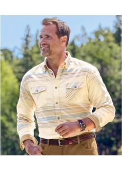 Koszula flanelowa w paski ze sklepu Atlas For Men w kategorii Koszule męskie - zdjęcie 189103713