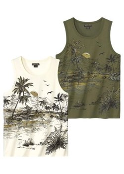 Zestaw 2 podkoszulków Paysage ze sklepu Atlas For Men w kategorii T-shirty męskie - zdjęcie 189103722
