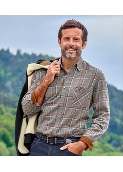 Flanelowa koszula w kratę ze sklepu Atlas For Men w kategorii Koszule męskie - zdjęcie 189103751