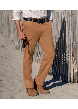Spodnie chino z płótna ze stretchem ze sklepu Atlas For Men w kategorii Spodnie męskie - zdjęcie 189103854