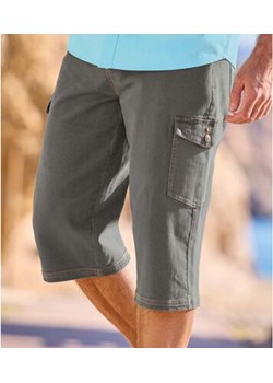 Wygodne jeansowe bojówki ¾ ze stretchem ze sklepu Atlas For Men w kategorii Spodnie męskie - zdjęcie 189103881