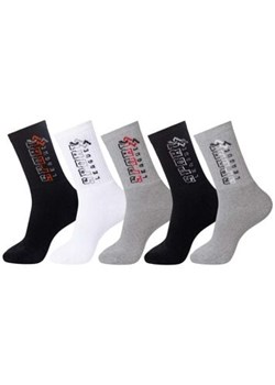 Zestaw 5 par skarpet sportowych ze sklepu Atlas For Men w kategorii Skarpetki męskie - zdjęcie 189104091