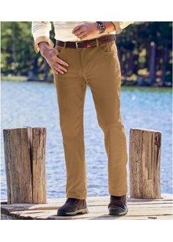 Twillowe spodnie ze stretchem i 5 kieszeniami ze sklepu Atlas For Men w kategorii Spodnie męskie - zdjęcie 189104210