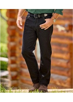 Jeansy o prostym kroju z półelastyczną talią ze sklepu Atlas For Men w kategorii Jeansy męskie - zdjęcie 189104211