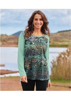 Lejąca bluzka ze zwierzęcym nadrukiem ze sklepu Atlas For Men w kategorii Bluzki damskie - zdjęcie 189104220