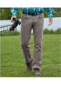 Szare jeansy regular ze stretchem ze sklepu Atlas For Men w kategorii Jeansy męskie - zdjęcie 189104244