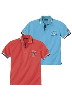 Zestaw 2 polo z piki Natuical ze sklepu Atlas For Men w kategorii T-shirty męskie - zdjęcie 189104292