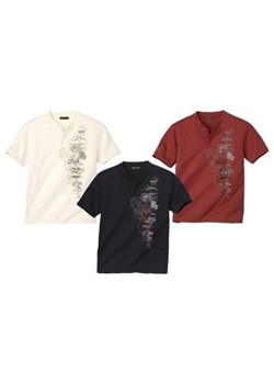 Zestaw 3 koszulek Morze Śródziemne ze sklepu Atlas For Men w kategorii T-shirty męskie - zdjęcie 189104294