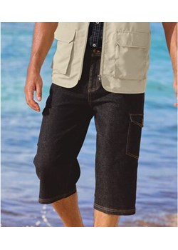 Luźne spodnie bojówki 3/4 z denimu ze sklepu Atlas For Men w kategorii Spodnie męskie - zdjęcie 189104354