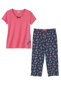 Bawełniana piżama w kwiaty ze sklepu Atlas For Men w kategorii Piżamy damskie - zdjęcie 189104361