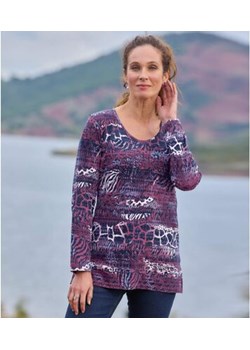 Bluzka ze zwierzęcym nadrukiem ze sklepu Atlas For Men w kategorii Bluzki damskie - zdjęcie 189104383