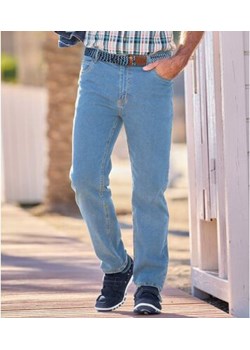 Wygodne jasnoniebieskie jeansy regular ze stretchem ze sklepu Atlas For Men w kategorii Jeansy męskie - zdjęcie 189104412