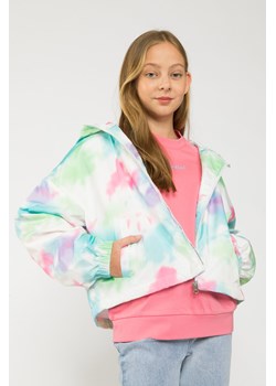 Kolorowa przejściowa kurtka dla dziewczyny WATERCOLORS, Rozmiar - 164, Kolor - Multikolor ze sklepu REPORTER w kategorii Kurtki dziewczęce - zdjęcie 189104523