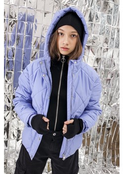 Czarny golf zapinany na suwak, Rozmiar - 140, Kolor - Czarny ze sklepu REPORTER w kategorii Bluzki dziewczęce - zdjęcie 189104823