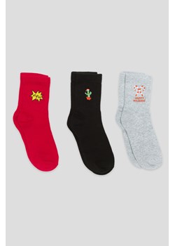Zestaw świątecznych skarpet 3-PAK, Rozmiar -  31, Kolor - Multikolor ze sklepu REPORTER w kategorii Skarpetki dziecięce - zdjęcie 189104842