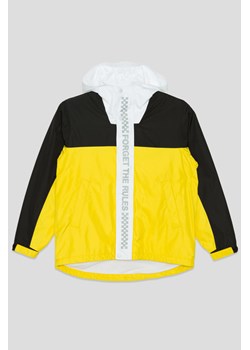 Żółto-czarna przejściowa kurtka dla chłopaka FORGET THE RULES, Rozmiar - 140, Kolor - Multikolor ze sklepu REPORTER w kategorii Kurtki chłopięce - zdjęcie 189105192