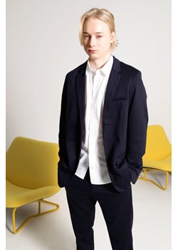 Granatowa marynarka garniturowa, Rozmiar - 140, Kolor - Granatowy ze sklepu REPORTER w kategorii Marynarki i garnitury chłopięce - zdjęcie 189106402